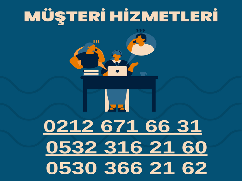 7 gün 24 saat servis hizmeti